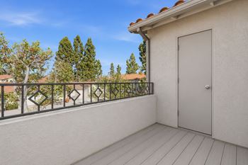 Personal balcony or patio retreat